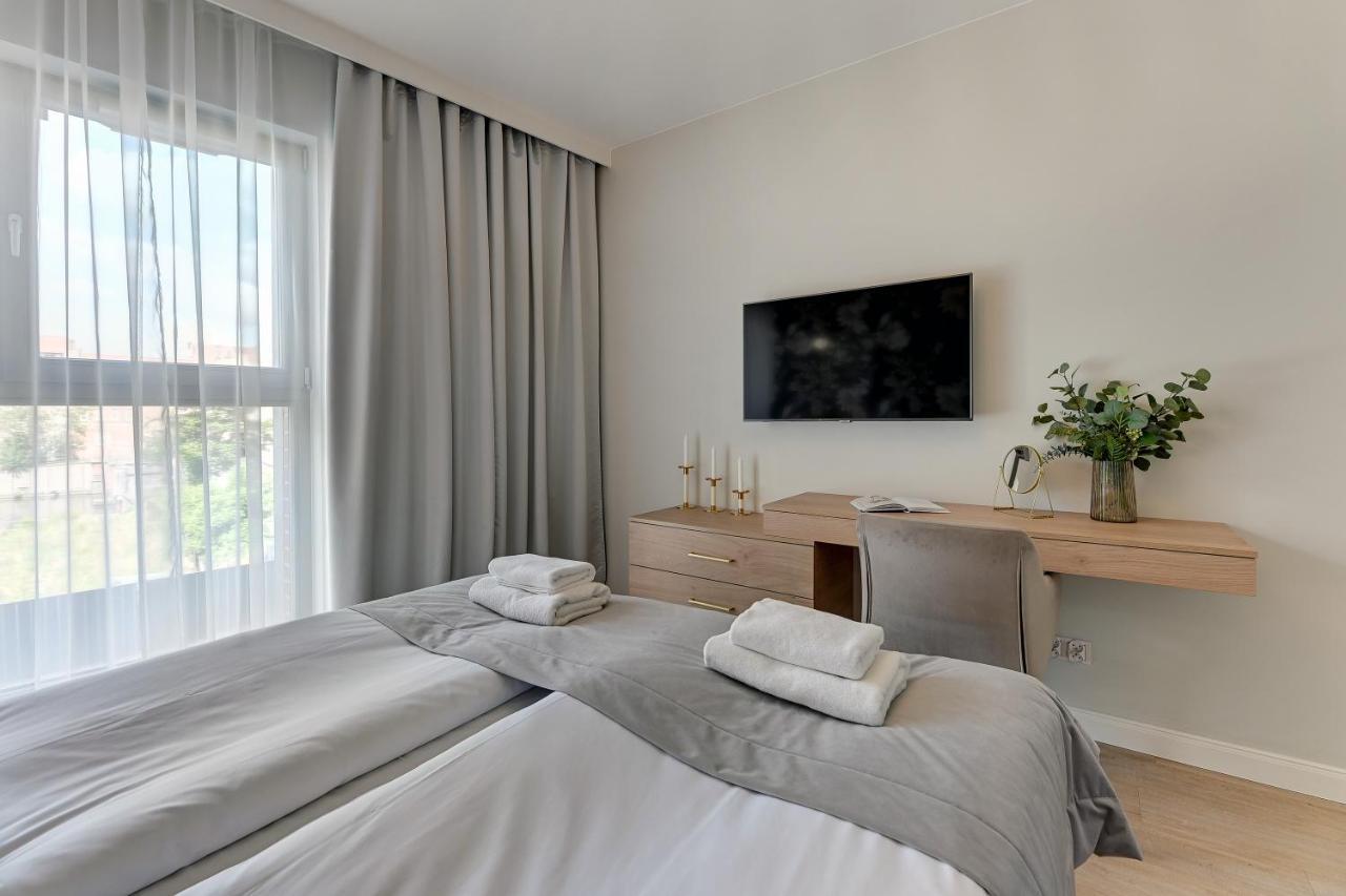 Grano Residence Riverview - Pool, Gym & Spa By Downtown Apartments Gdansk Ngoại thất bức ảnh